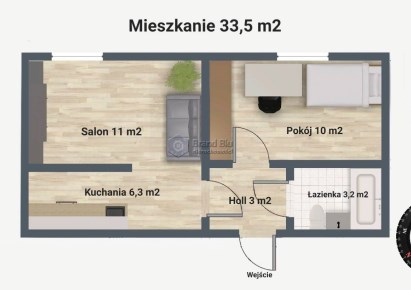 mieszkanie na sprzedaż - Wrocław, Krzyki, Borek, Buska