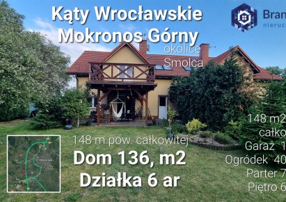dom na sprzedaż - Kąty Wrocławskie (gw), Mokronos Górny, Spacerowa